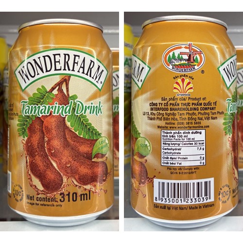 VINAMART「清涼飲料：Wonder farm nuoc me、ほか3商品」（久留米市「HANOI1991」で販売） - 回収