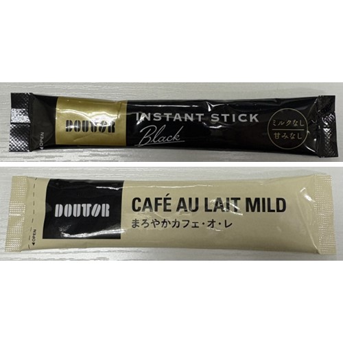 エスケーエイド「DOUTOR インスタントコーヒー ブラック、ほか3商品」（ECプラットフォームKAUCHEで販売） - 返金／回収