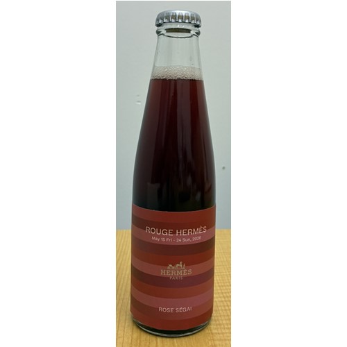mitosaya「清涼飲料：ROSE SEGAI（ローズセガイ）」（「ROUGE HERMES POPUP EVENT―ルージュ エルメス ポップアップイベント」内で配布） - 回収