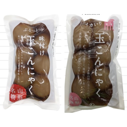 まるい食品「味付け玉こんにゃく6個入り、イカ入り味付け玉こんにゃく6個入り」 - 交換／返金