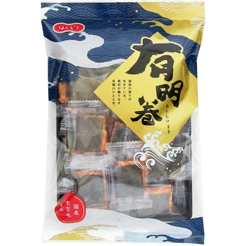 北越「米菓：有明巻」 - 返金／回収