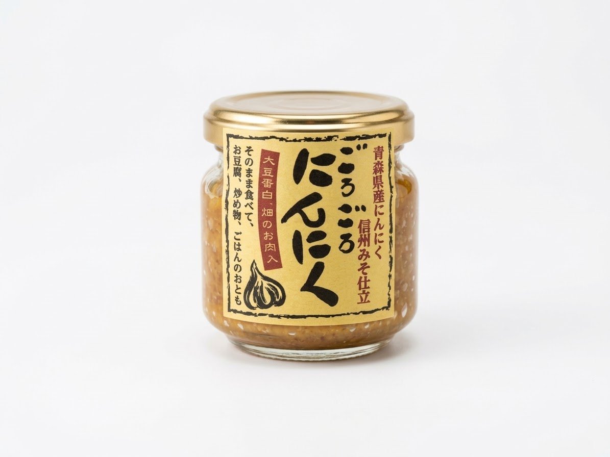 金元醸造「①ごろごろにんにく②青とうがらしみそ」 - 交換／返金