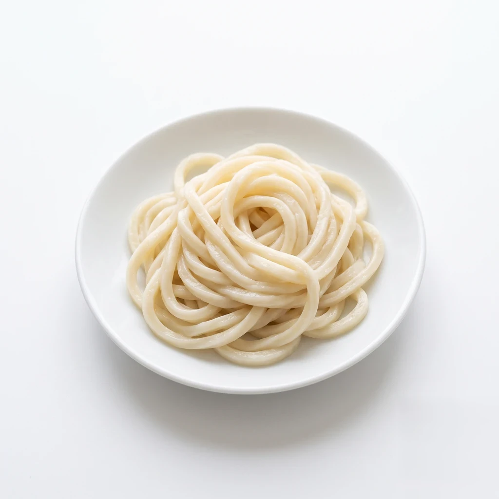 こむぎ [うどん・そうめん類] 干しうどん ゆでの写真