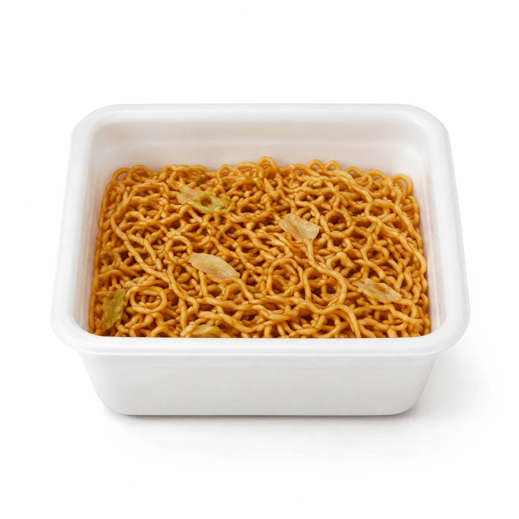 こむぎ [即席めん類] 中華スタイル即席カップめん 油揚げ 焼きそば 乾 (添付調味料等を含むもの)の写真