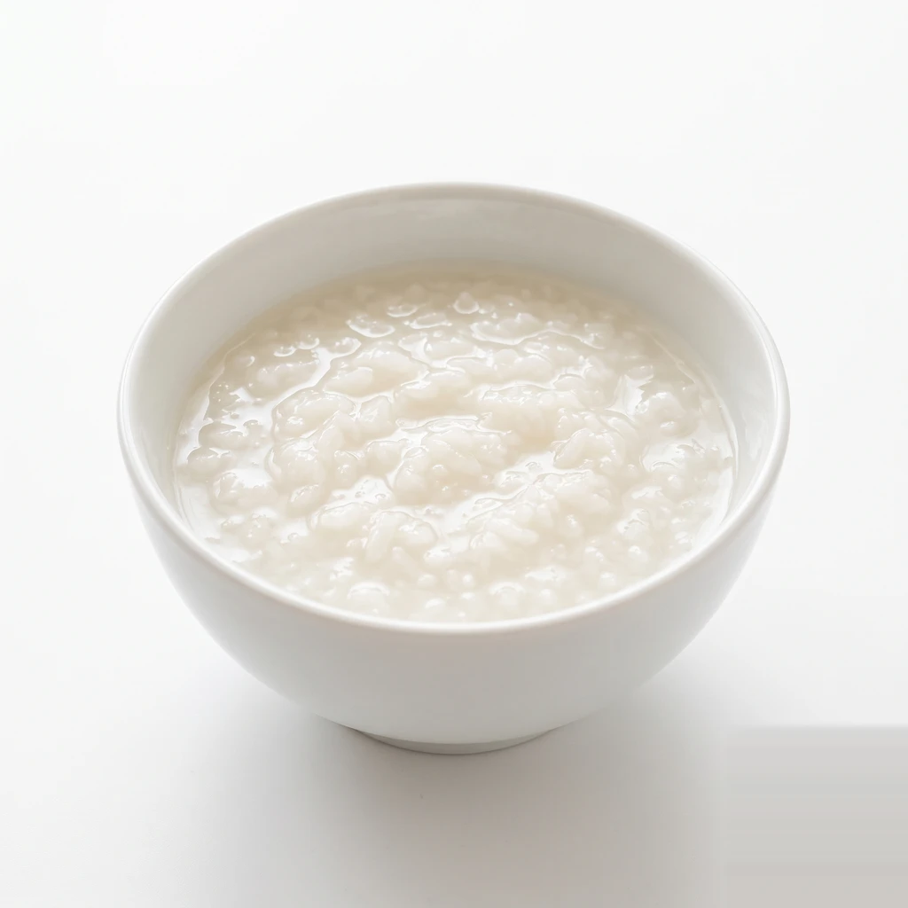 こめ [水稲五分かゆ] 精白米の写真