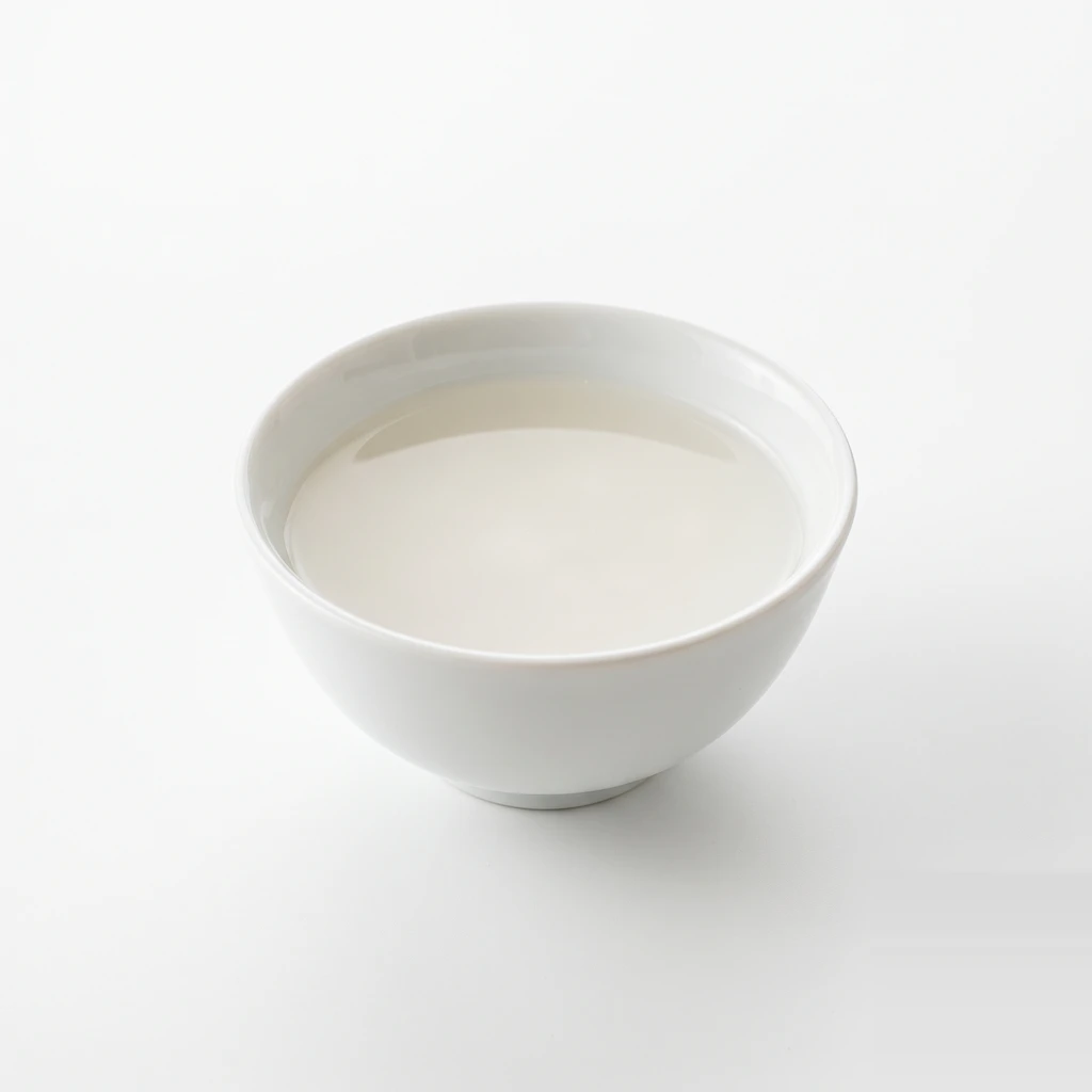 こめ [水稲おもゆ] 精白米の写真