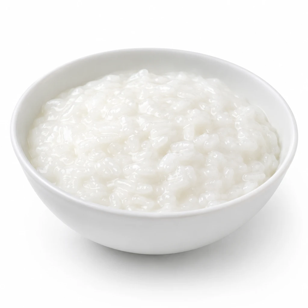 こめ [うるち米製品] 水稲全かゆ レトルト 精白米の写真