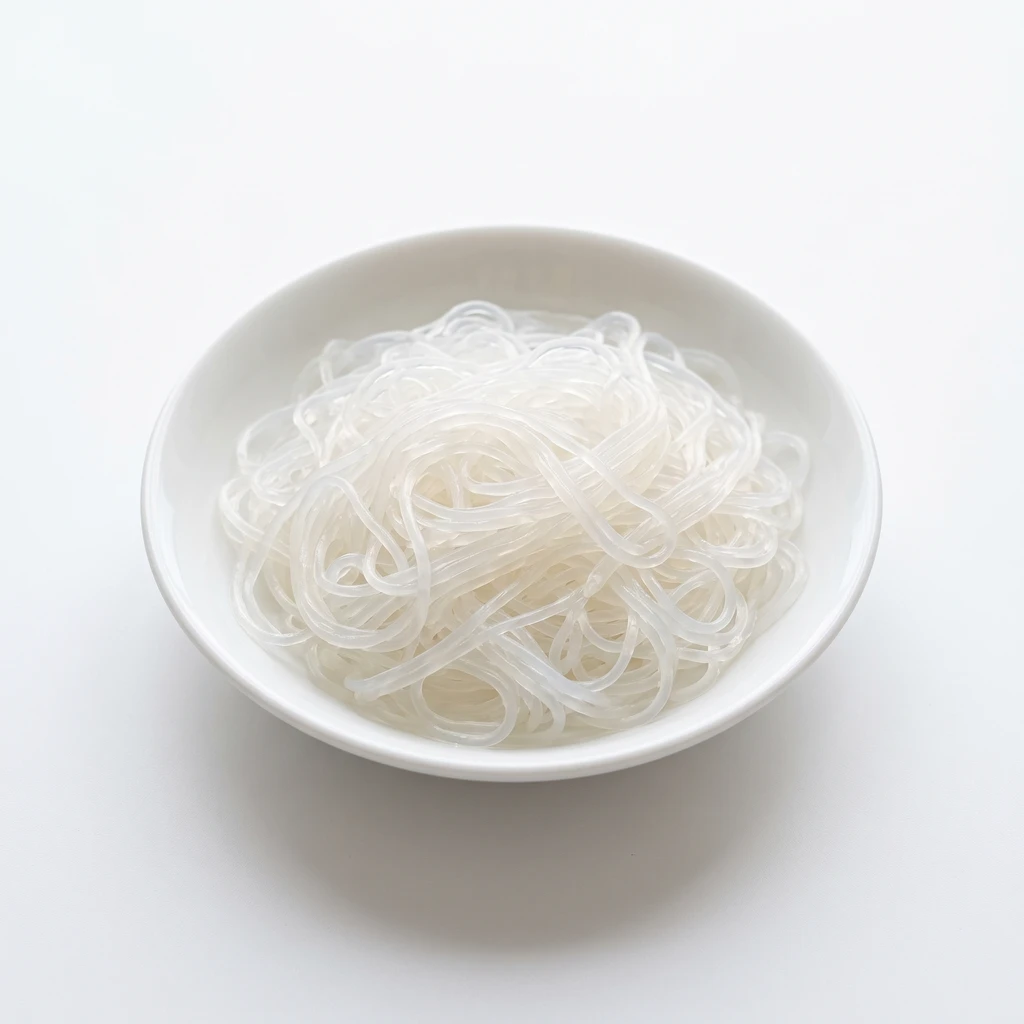 <でん粉・でん粉製品> (でん粉製品) はるさめ 緑豆はるさめ ゆでの写真