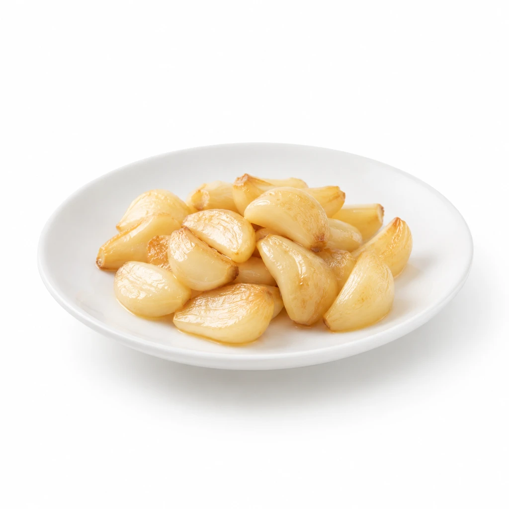 (にんにく類) にんにく りん茎 油いための写真
