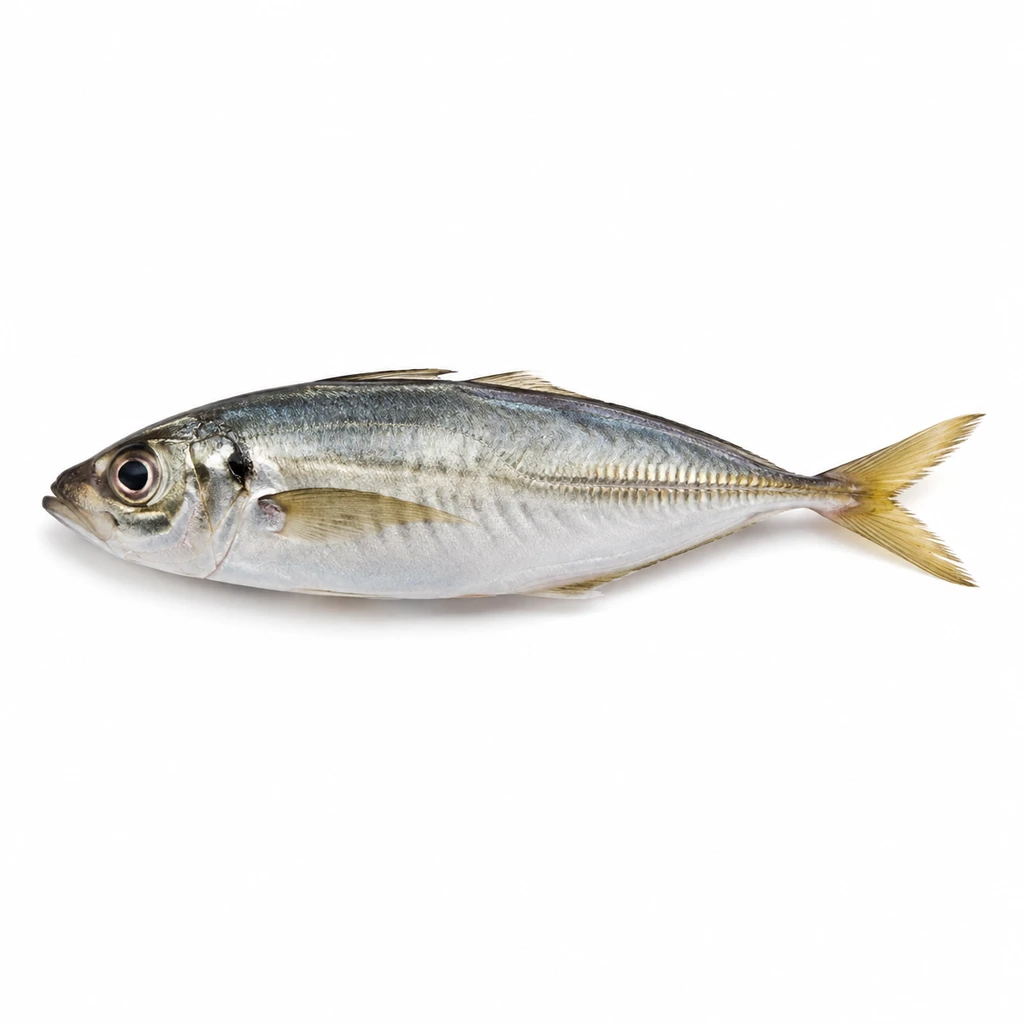 <魚類> (あじ類) まあじ 皮つき 生の写真