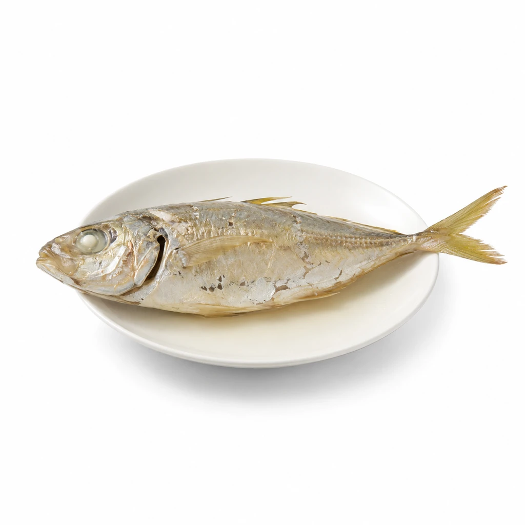 <魚類> (あじ類) にしまあじ 水煮の写真