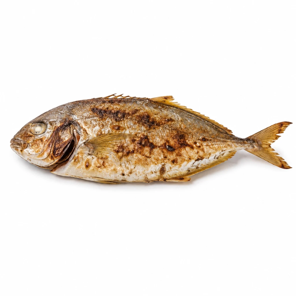 <魚類> (あじ類) にしまあじ 焼きの写真