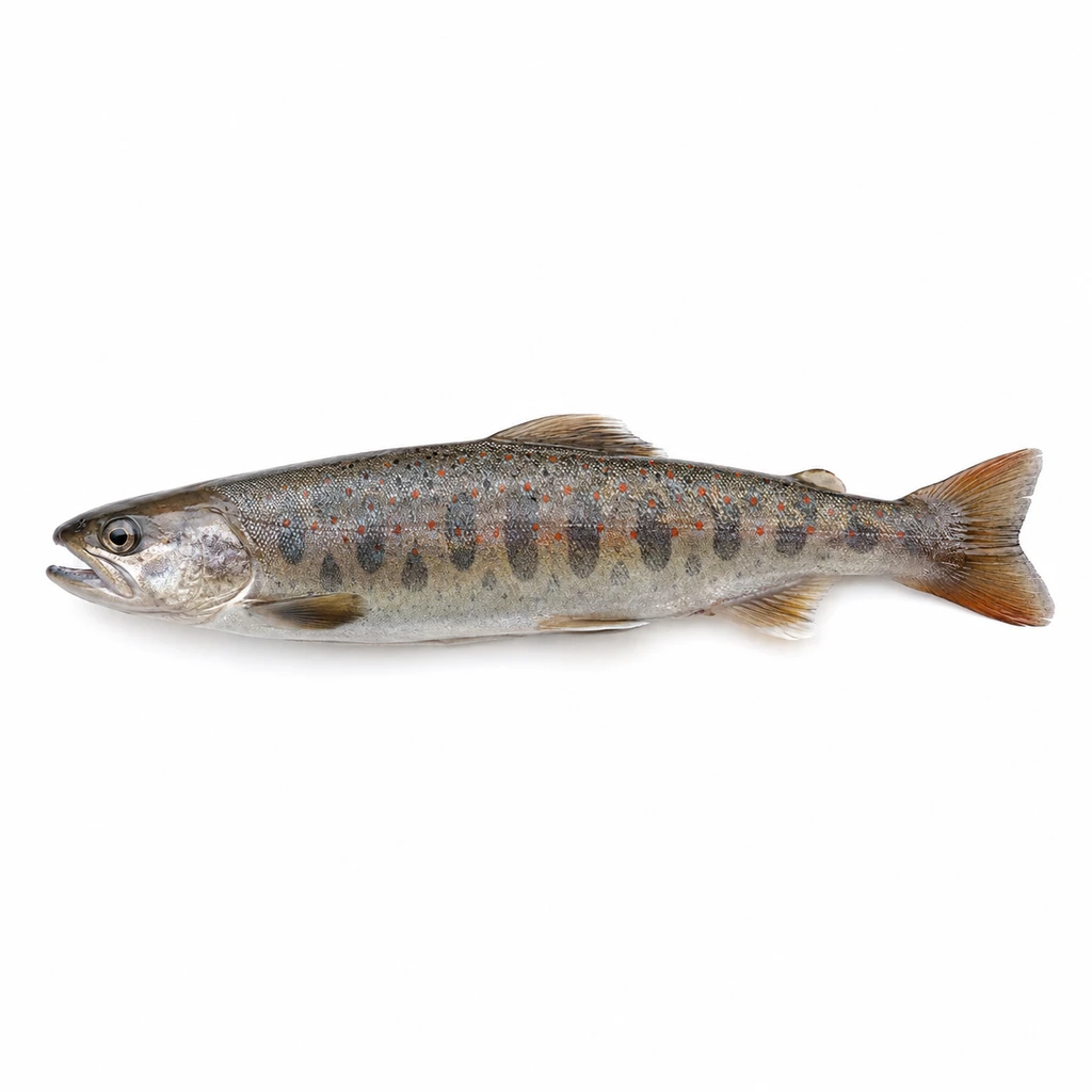 <魚類> あまご 養殖 生の写真