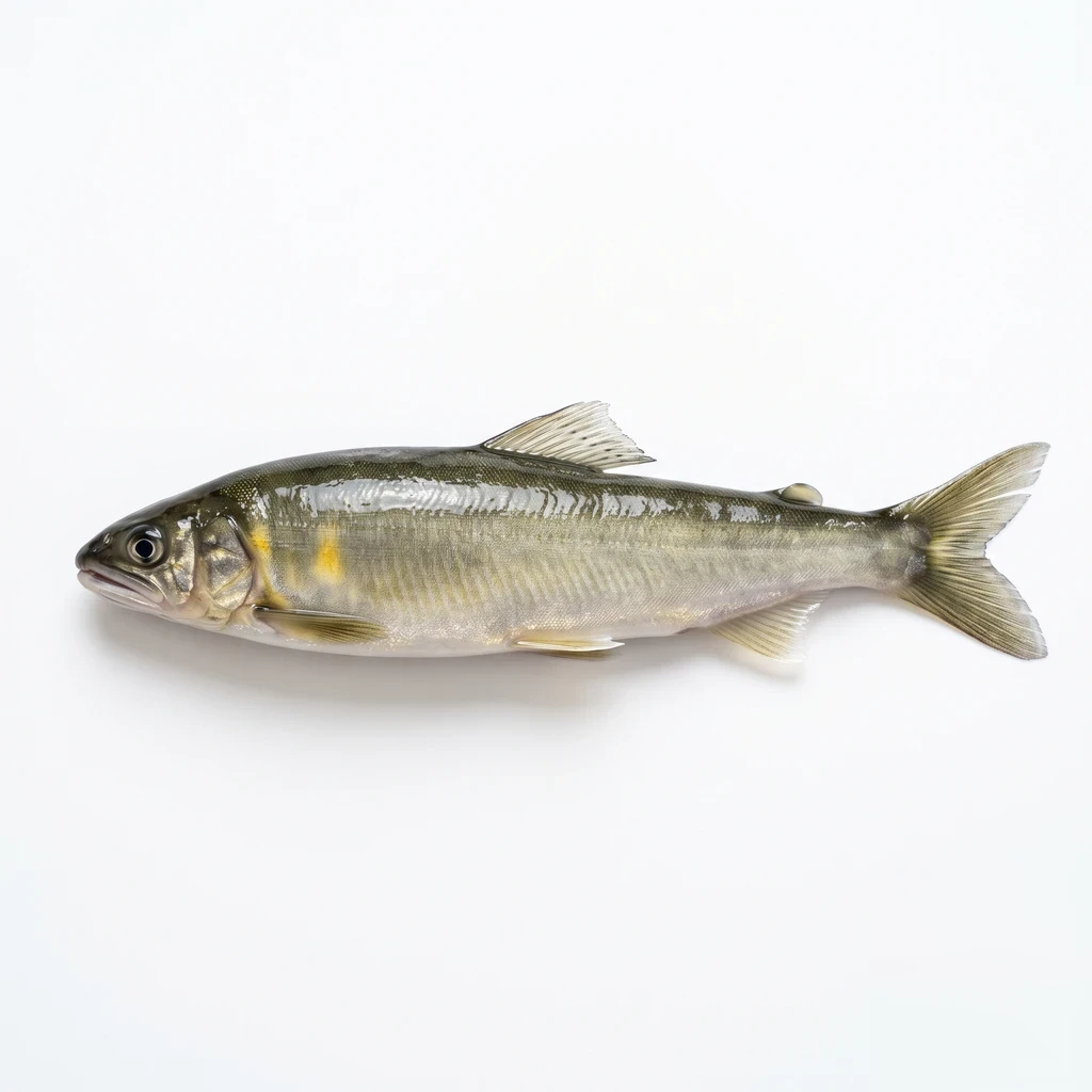 <魚類> あゆ 養殖 生の写真