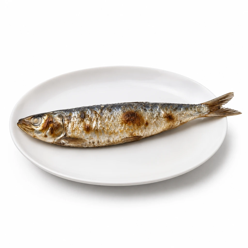 <魚類> (いわし類) まいわし 焼きの写真