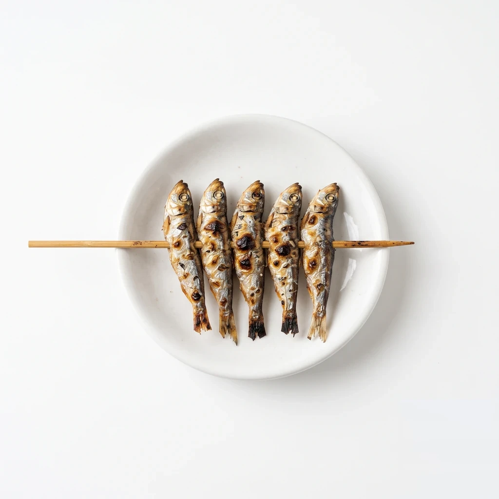 <魚類> (いわし類) めざし 焼きの写真