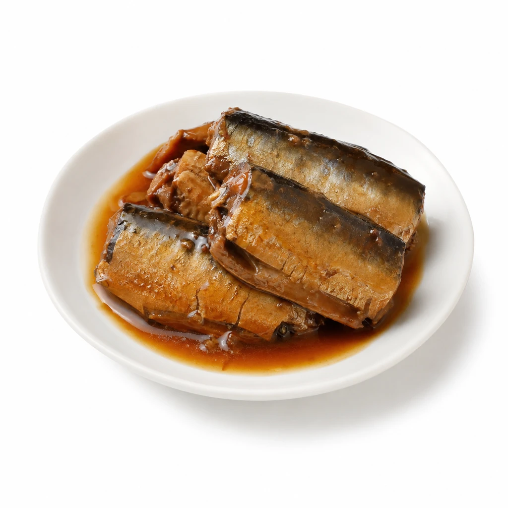 <魚類> (いわし類) 缶詰 味付けの写真