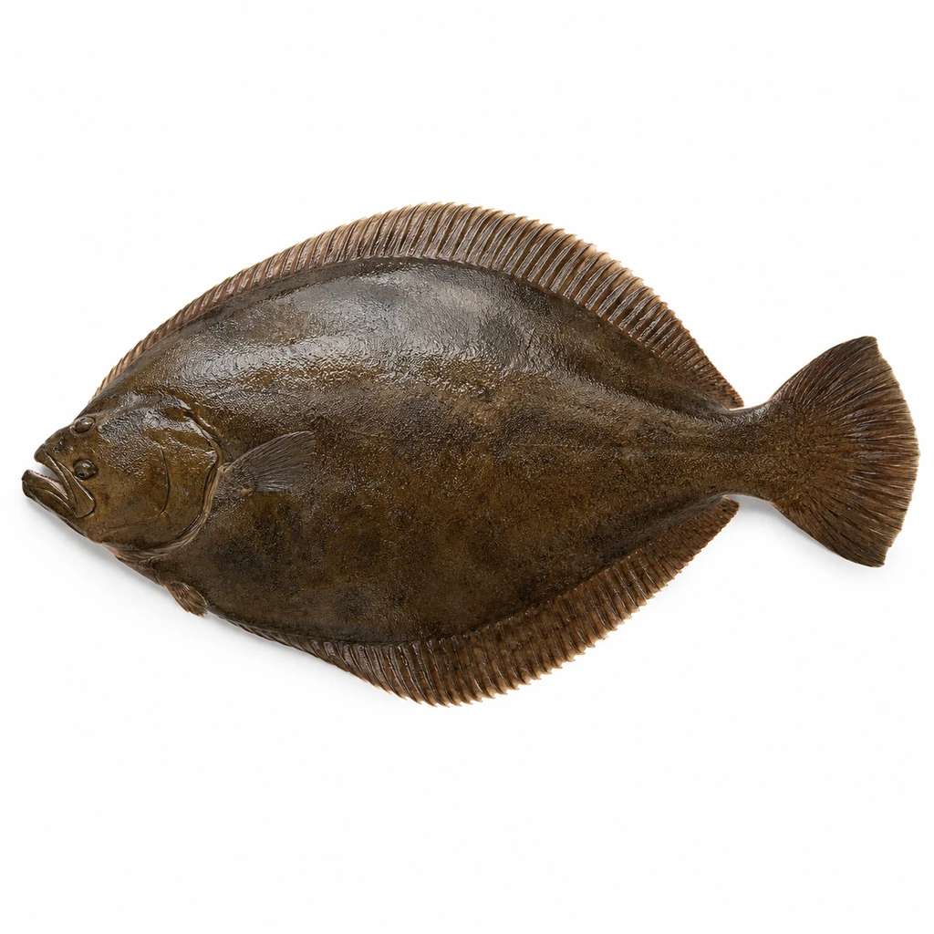 <魚類> おひょう 生の写真