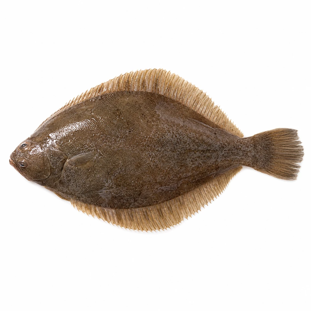 <魚類> (かれい類) まこがれい 生の写真