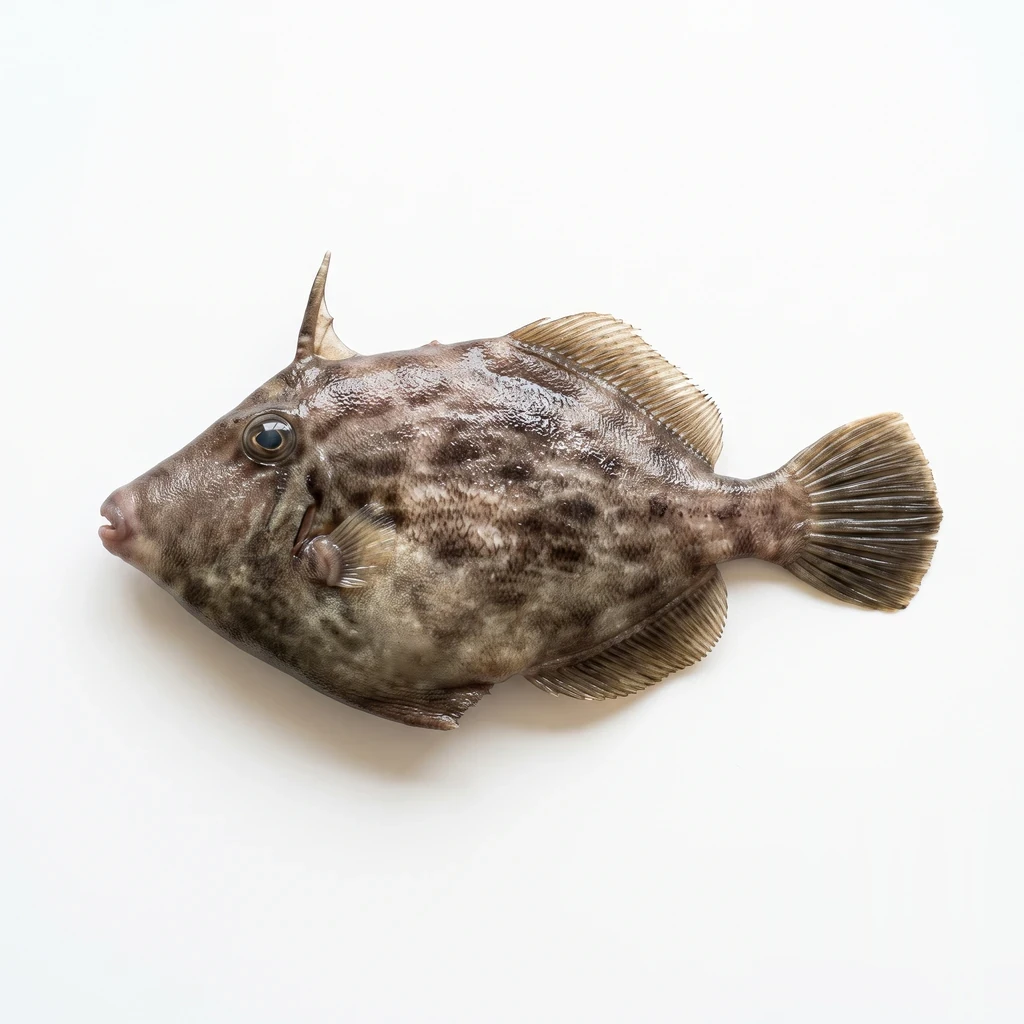 <魚類> かわはぎ 生の写真
