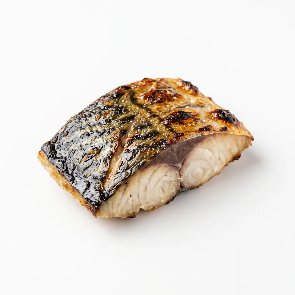 <魚類> (さば類) たいせいようさば 焼きの写真