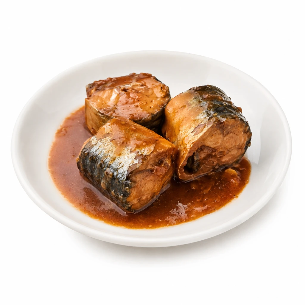 <魚類> さんま 缶詰 味付けの写真