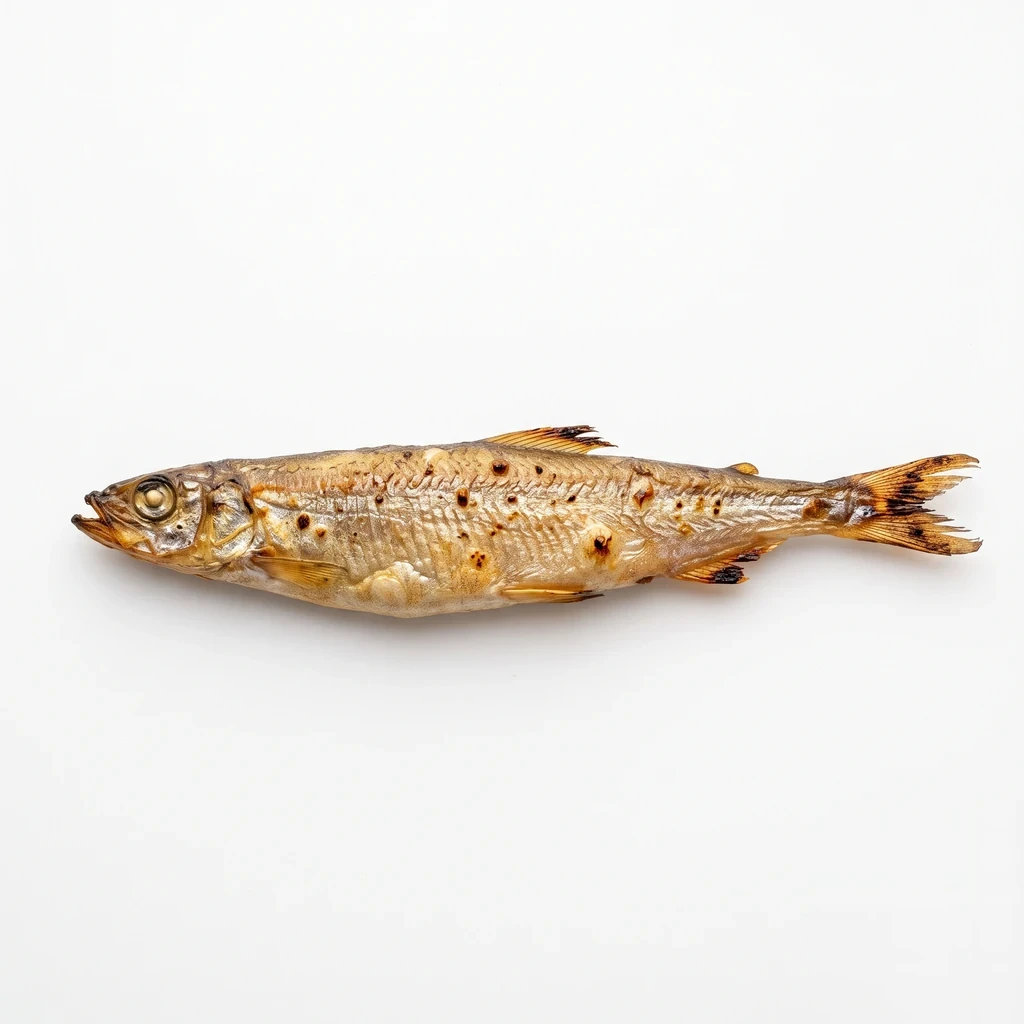 <魚類> (ししゃも類) からふとししゃも 生干し 焼きの写真