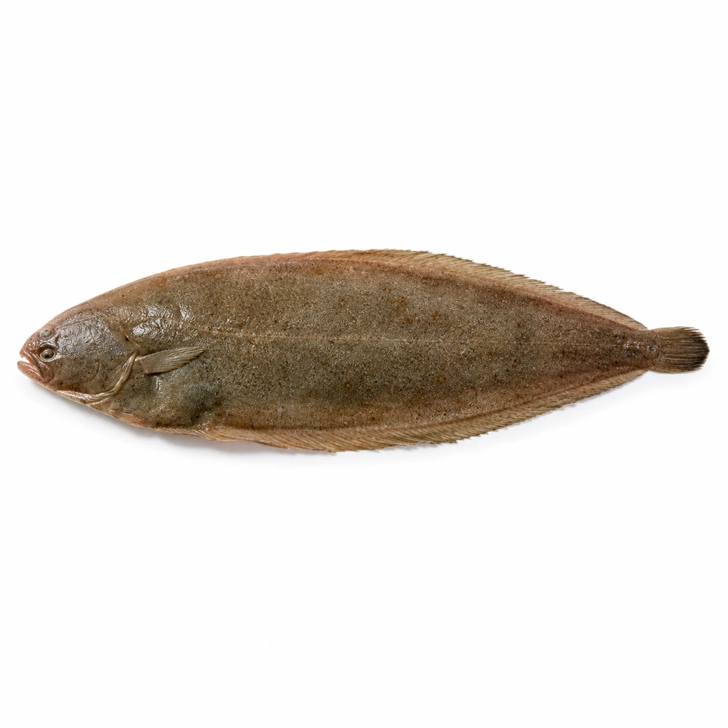 <魚類> したびらめ 生の写真
