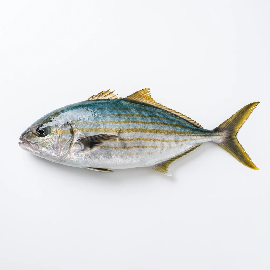 <魚類> しまあじ 養殖 生の写真