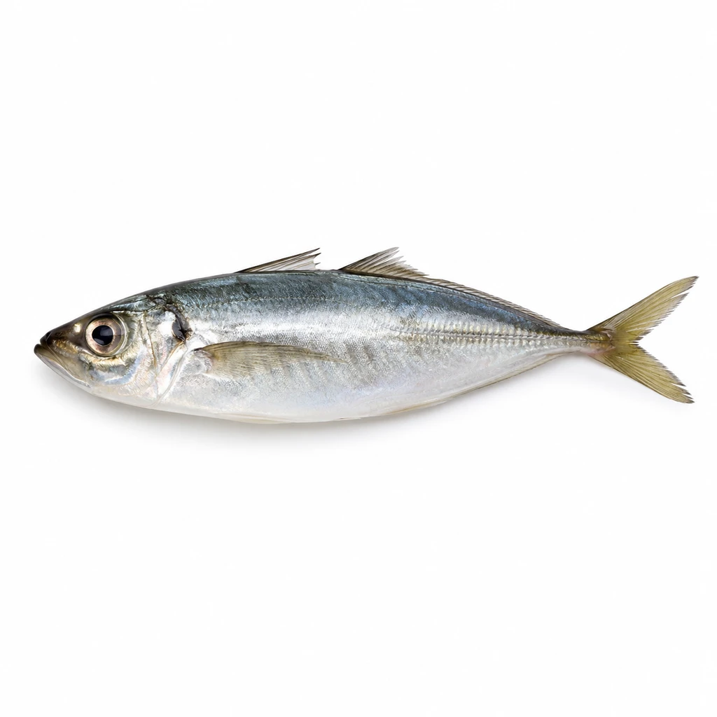 <魚類> (あじ類) まあじ 小型 骨付き 生の写真