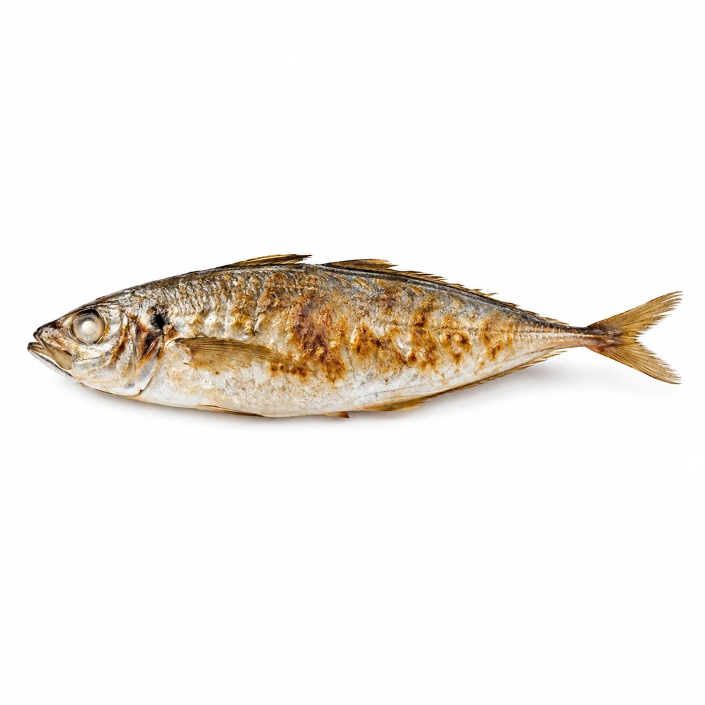 <魚類> (あじ類) まるあじ 焼きの写真