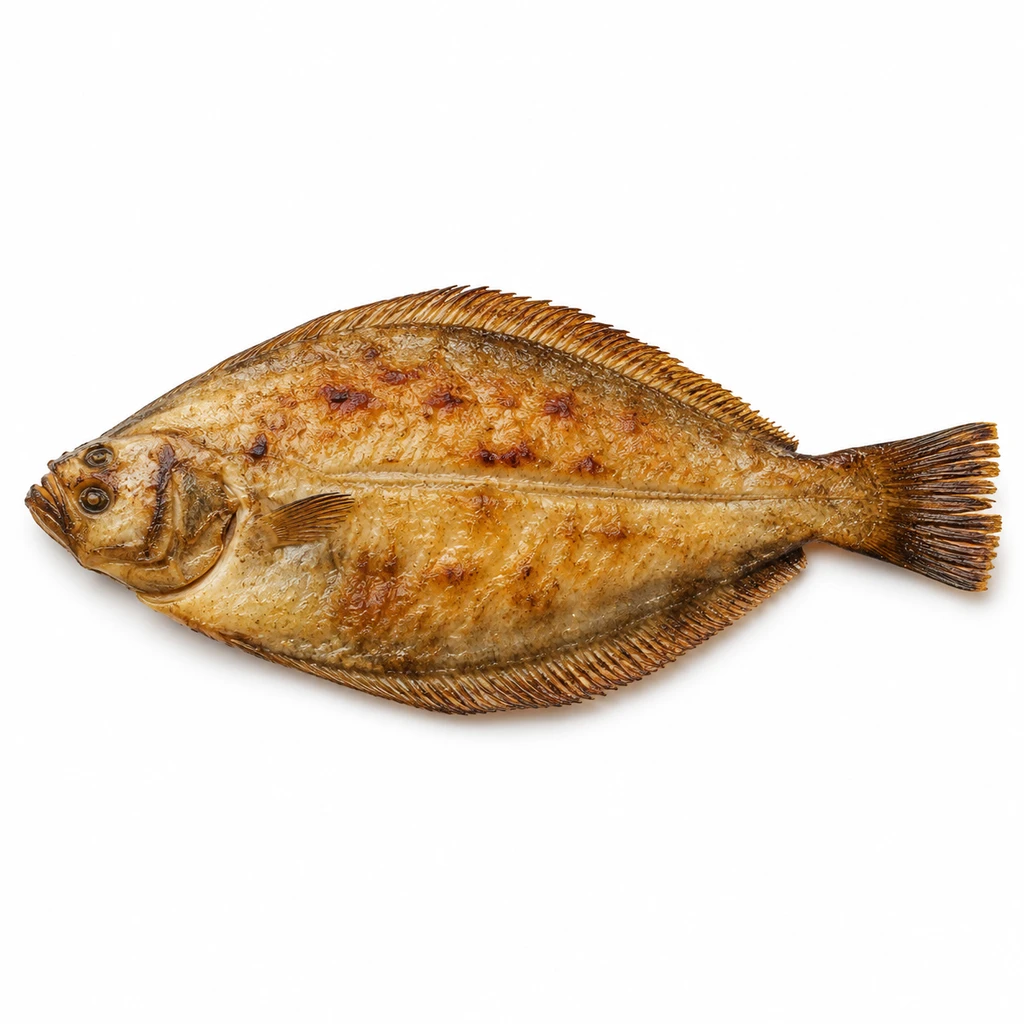 <魚類> (かれい類) まこがれい 焼きの写真
