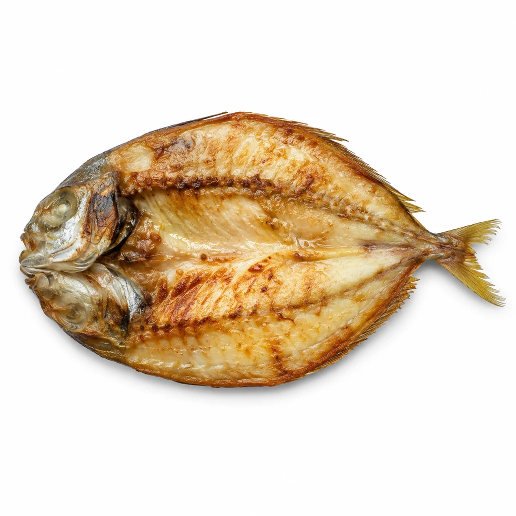 <魚類> (あじ類) にしまあじ 開き干し 焼きの写真