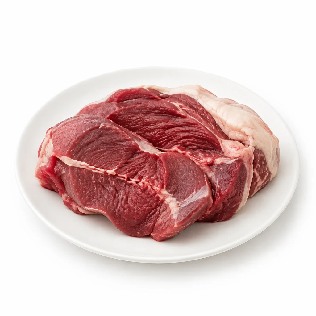 <畜肉類> うし [和牛肉] かた 脂身つき 生の写真