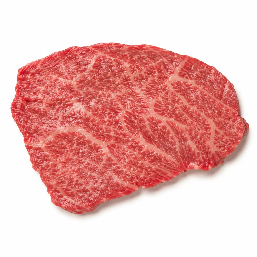 <畜肉類> うし [和牛肉] かた 皮下脂肪なし 生の写真