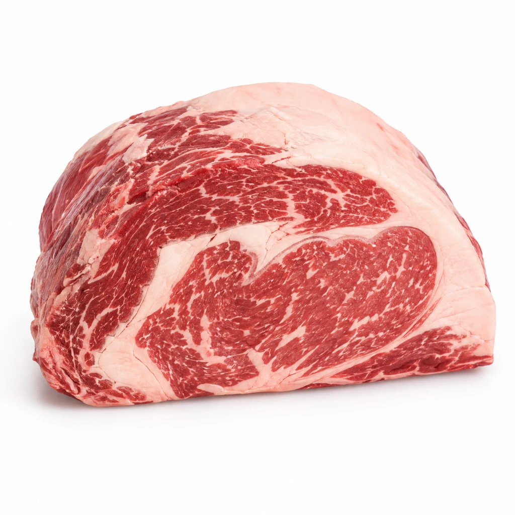 <畜肉類> うし [和牛肉] リブロース 皮下脂肪なし 生の写真