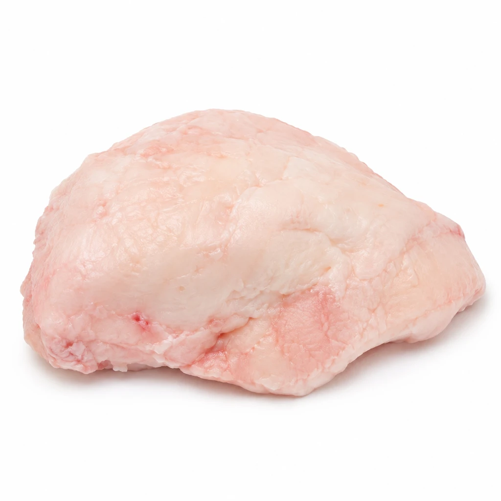<畜肉類> うし [和牛肉] もも 脂身 生の写真