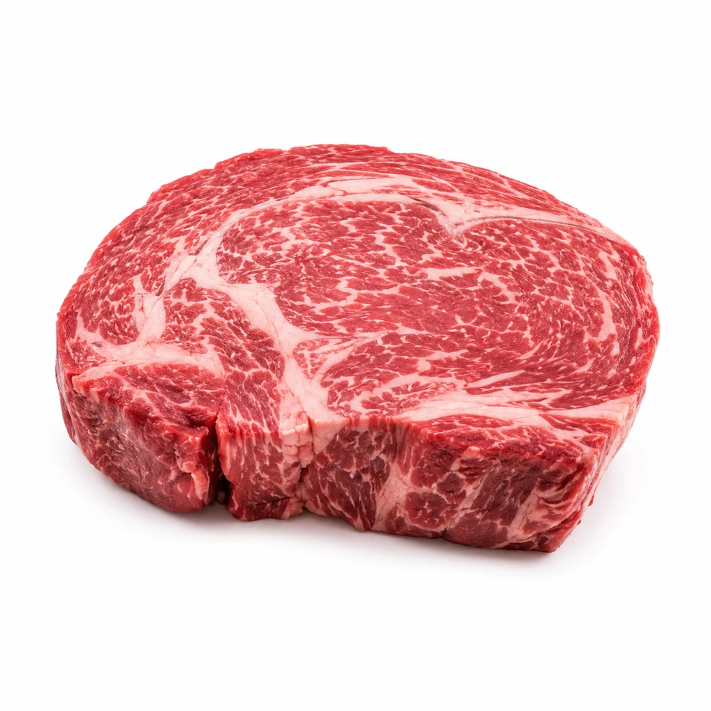 <畜肉類> うし [乳用肥育牛肉] リブロース 皮下脂肪なし 生の写真
