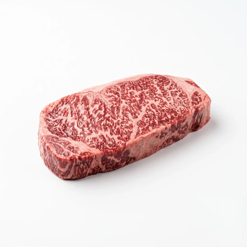 <畜肉類> うし [乳用肥育牛肉] サーロイン 皮下脂肪なし 生の写真