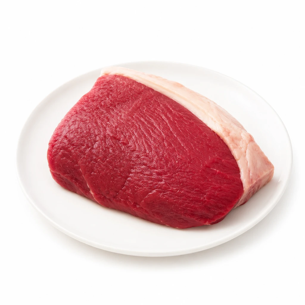 <畜肉類> うし [乳用肥育牛肉] もも 脂身つき 生の写真