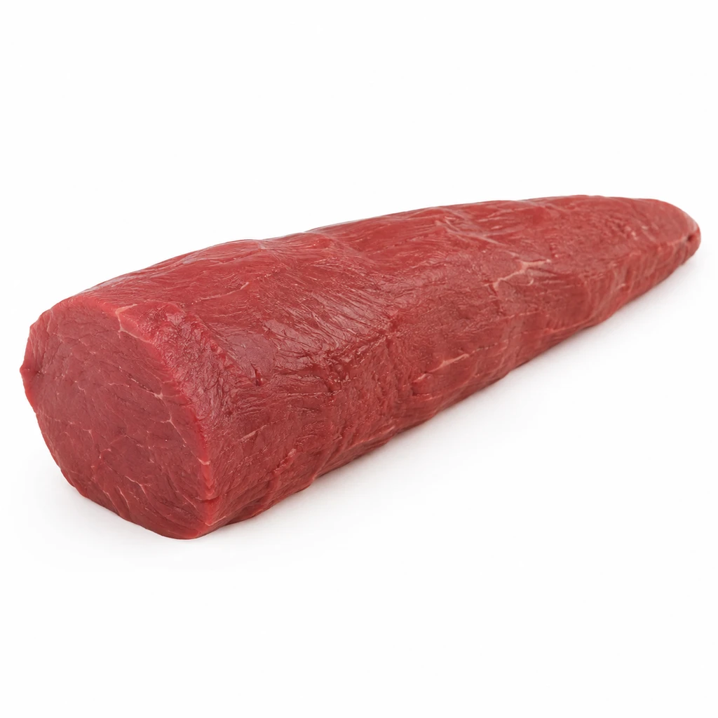 <畜肉類> うし [乳用肥育牛肉] ヒレ 赤肉 生の写真