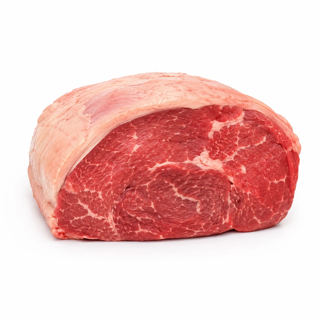 <畜肉類> うし [輸入牛肉] かた 脂身つき 生の写真