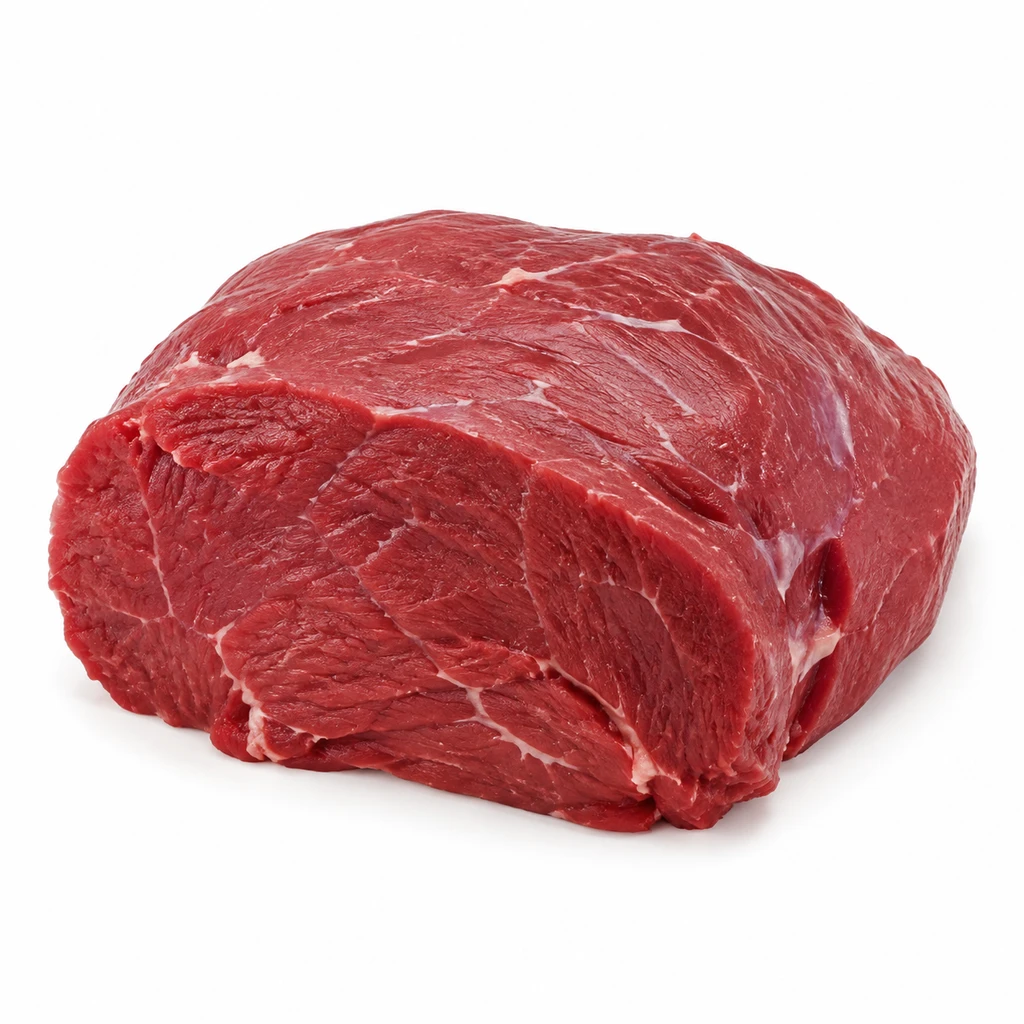 <畜肉類> うし [輸入牛肉] かた 赤肉 生の写真