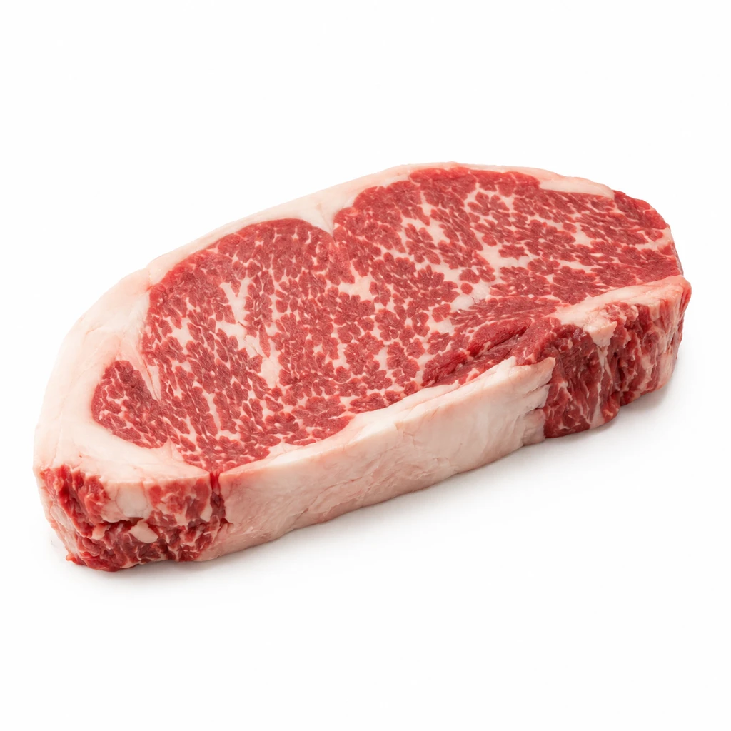 <畜肉類> うし [輸入牛肉] サーロイン 脂身つき 生の写真