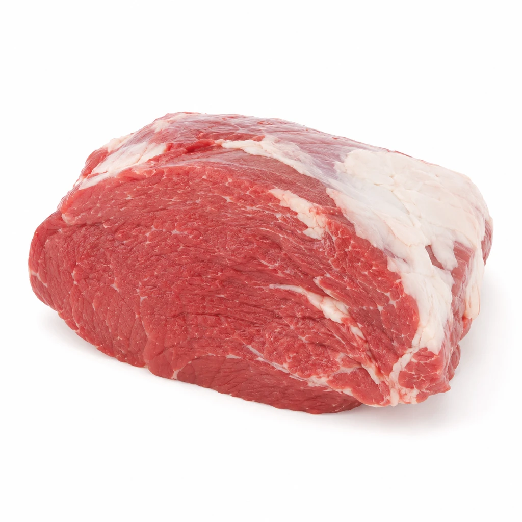 <畜肉類> うし [輸入牛肉] もも 脂身つき 生の写真