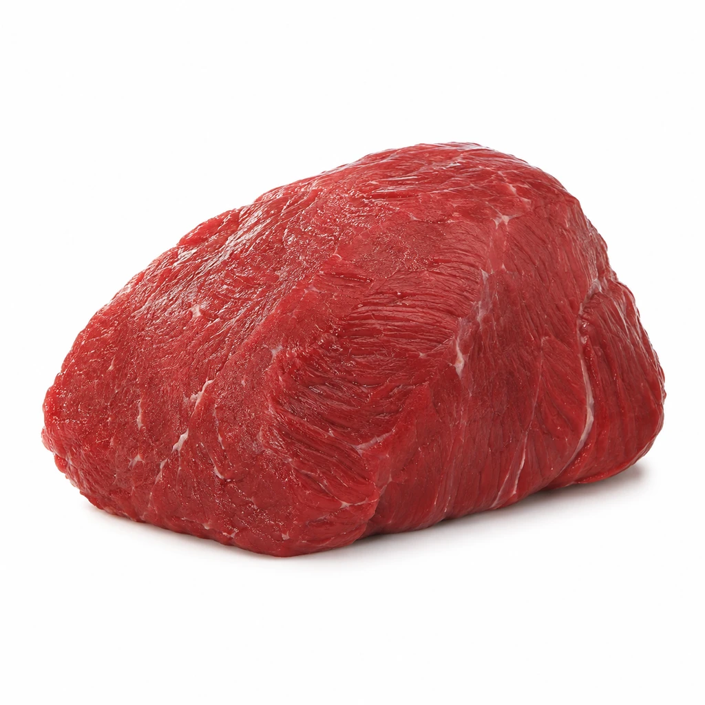 <畜肉類> うし [輸入牛肉] もも 赤肉 生の写真
