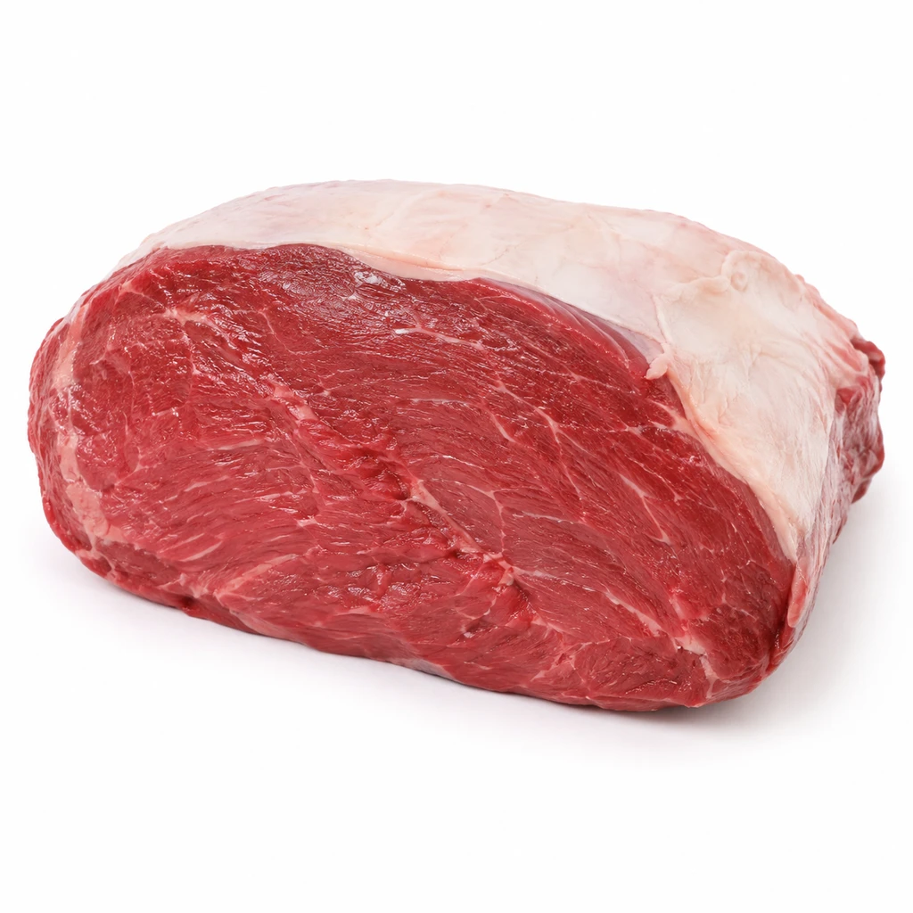 <畜肉類> うし [輸入牛肉] そともも 脂身つき 生の写真