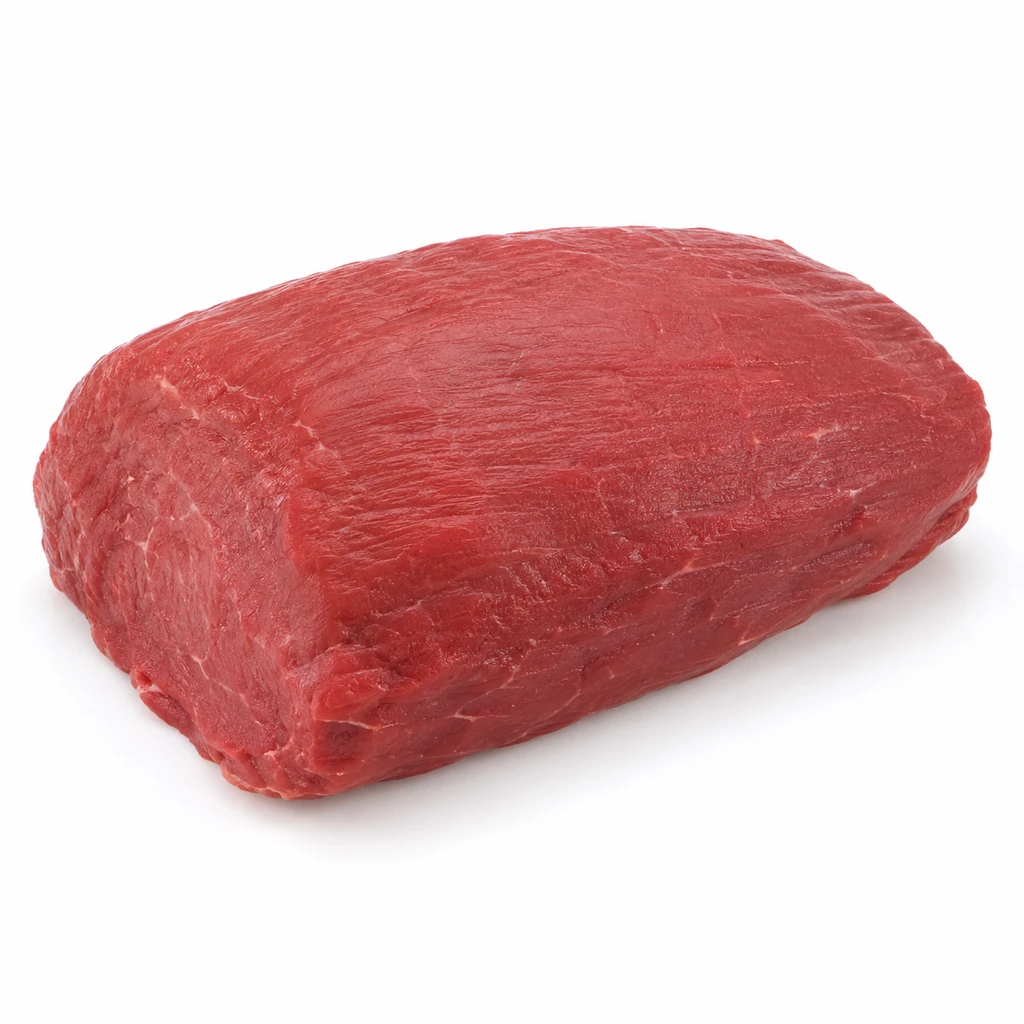 <畜肉類> うし [輸入牛肉] そともも 皮下脂肪なし 生の写真