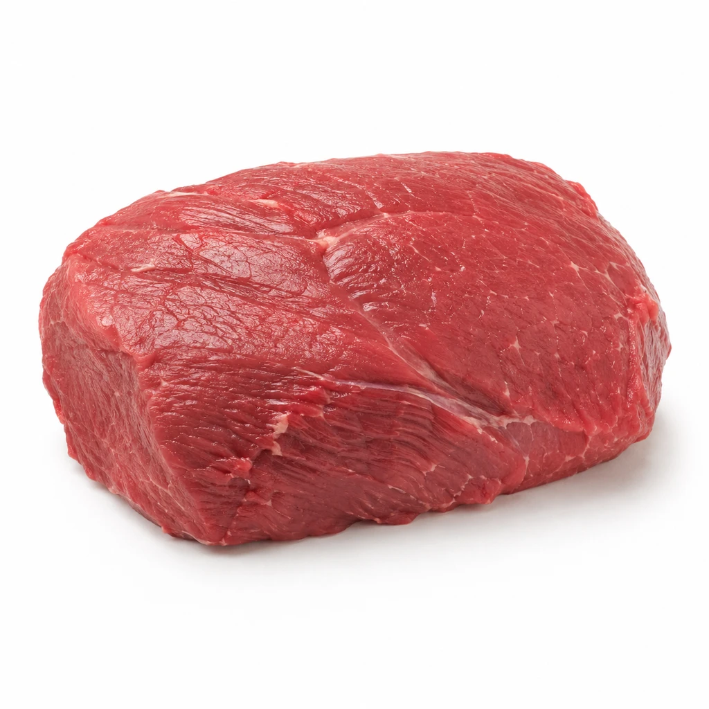 <畜肉類> うし [輸入牛肉] ランプ 赤肉 生の写真