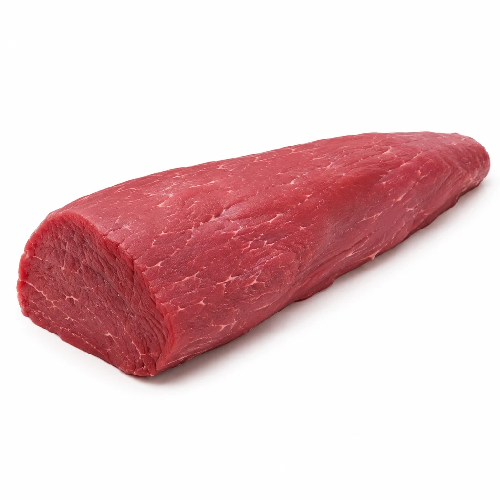 <畜肉類> うし [輸入牛肉] ヒレ 赤肉 生の写真